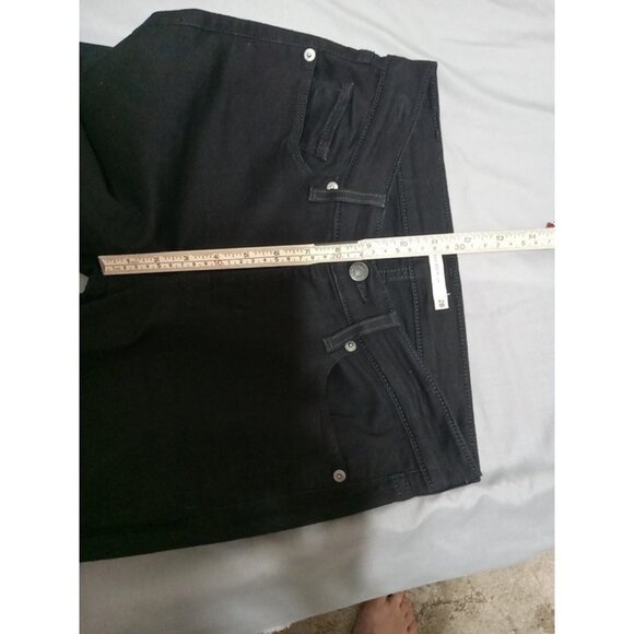 LEVI STRAUSS Jeans Womens 28 BLACK BOOTCUT CURVY Boot Cut Preowned Denim Used - Picture 5 of 9